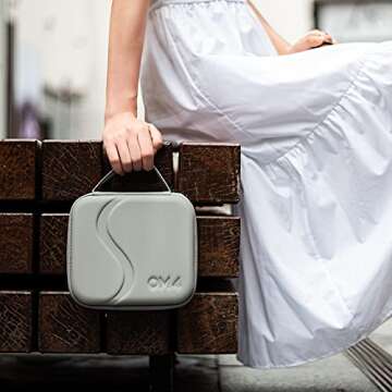 STARTRC OSMO Mobile 4 Case,Waterproof Portable Storge Bag Travel Case for DJI OM 4 / OSMO Mobile 3 Gimbal Stabilizer