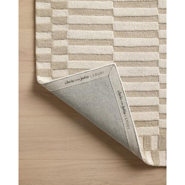 Bradley Collection Striped Area Rug by Chris Loves Julia & Loloi