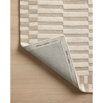 Bradley Collection Striped Area Rug by Chris Loves Julia & Loloi