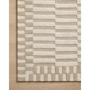 Bradley Collection Striped Area Rug by Chris Loves Julia & Loloi