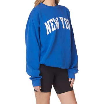 Stylish Secret Island Vintage Oversized NY Sweatshirt