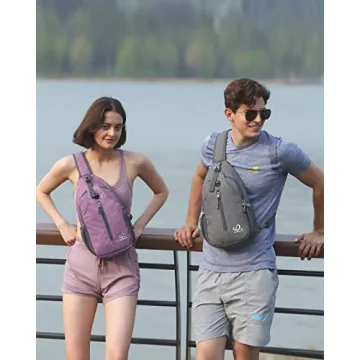 Versatile Lightweight WATERFLY Crossbody Sling Backpack