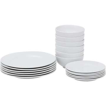 Elegant Smartxchoices 18-Piece Dinnerware Set for 6