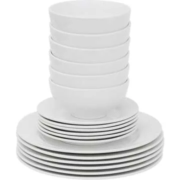 Elegant Smartxchoices 18-Piece Dinnerware Set for 6