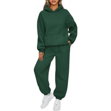 AUTOMET Women's Oversized Sweatsuit Set - Cozy Fall 2025 Fashion