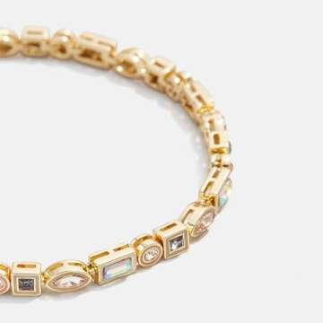 Stunning BaubleBar Kayden Gold Bracelet - Dainty Hypoallergenic Design for Every Occasion