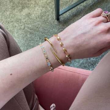 BaubleBar Kayden Gold Bracelet - Chic & Hypoallergenic