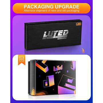 LUYED 578 LED Bulb 569 211-2 212-2 41mm LED Lights Bulb for Car Interior Dome Map License Plate Courtesy Lights, Xenon White,Pack of 4