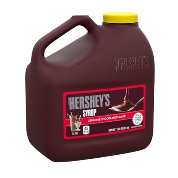 HERSHEY'S 7.5lbs Chocolate Flavored Syrup Bulk Jug