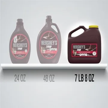 HERSHEY'S 7.5lbs Chocolate Flavored Syrup Bulk Jug