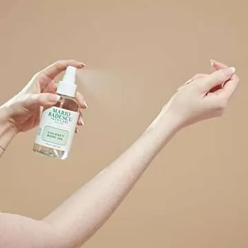 Mario Badescu Coconut Body Oil Enriched with Coconut Oil & Shea Butter | Lightweight Skin Care for H...