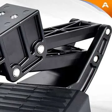 ASOPARTS Rear Bed Step Tailgate Bedstep, Compatible with Toyota Tundra 2022 2023 2024 2025 Folding Truck Step Retractable Bumper Tailgate Step Replace # PTS30-34000