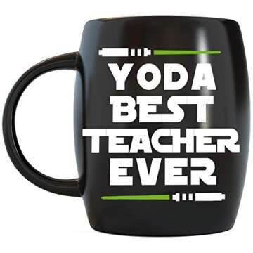 MUG A DAY The Best Teacher - Funny Novelty Teacher Gifts for Christmas, Teachers Appreciation Gifts ...