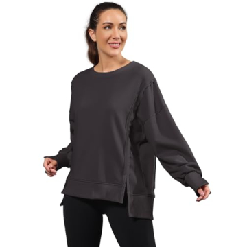 Nirovien Oversized Crewneck Sweatshirt for Fashionable Comfort