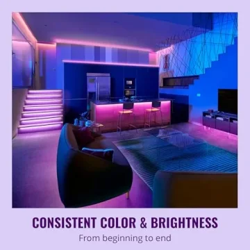 WiZ 100 ft LED Light Strip - Multicolor App Controlled Lighting