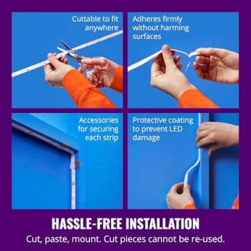 WiZ 100 ft LED Light Strip - Multicolor App Controlled Lighting