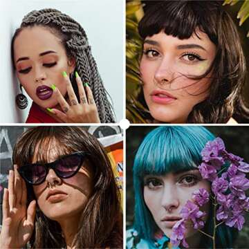 VitaCool Magnetic Septum Nose Ring Stainless Steel Horseshoe Fake Septum Fake Nose Rings 20G Faux No...