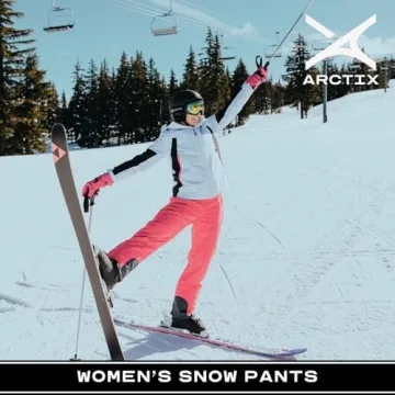 Arctix Women's Insulated Snow Pants - Black Large Short