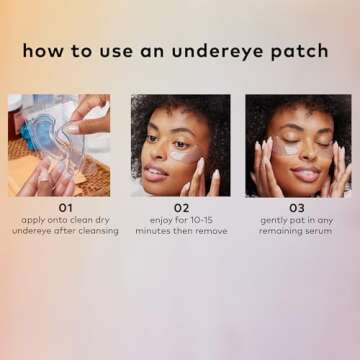 The Good Patch De-Puff Hydrogel Eye Patches For Tired Eyes