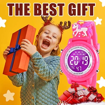VAPCUFF Unicorn Kids Watch for Ages 3-10 - Perfect Gift!