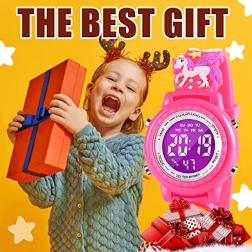 VAPCUFF Unicorn Kids Watch for Ages 3-10 - Perfect Gift!
