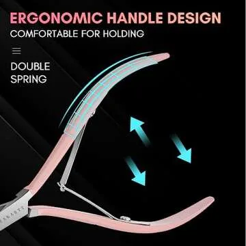 Makartt Cuticle Nippers for Home and Salon Use