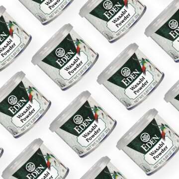 Eden Wasabi Powder - Authentic Japanese Flavor, Natural Ingredients