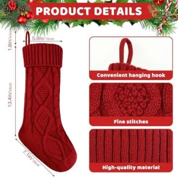 YOGINGO Christmas Stockings - Personalized Holiday Decor