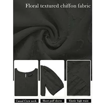 Elegant Floral Dress for Summer Weddings and Events