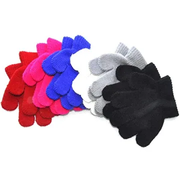Shop BaiX Toddler Knitted Gloves for Ages 1-3