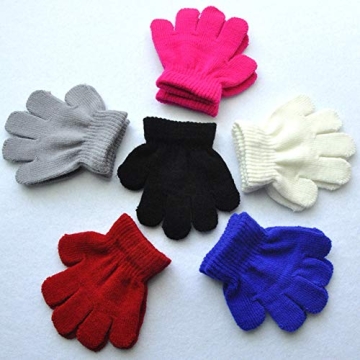 Shop BaiX Toddler Knitted Gloves for Ages 1-3