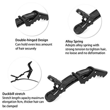 Stylish Rat Tail Combs and Alligator Clips Set for Perfect Styles