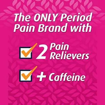 Pamprin Maximum Strength Menstrual Pain Relief Caplets