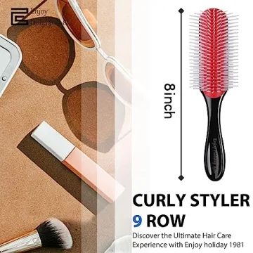 Curly Wet Dry Hair Brush for Effortless Styling and Detangling