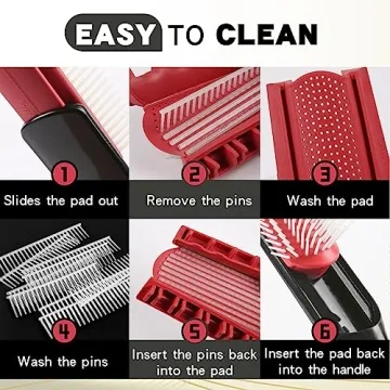 Curly Wet Dry Hair Brush for Effortless Styling and Detangling