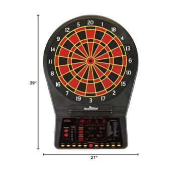 Cricket Pro 900 Electronic Dartboard with 48 Games and More