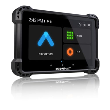 Rand McNally 8-Inch Tablet with GPS, Speed Camera Alerts & Live Traffic