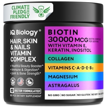Biotin Supplement for Hair Growth - Boost Hair Health with Keratin