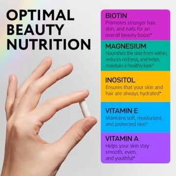 Biotin Hair Growth Supplement with Keratin - 60 Caps