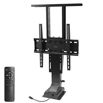 VIVO Motorized TV Stand: Adjustable Mount for 32 to 48 Inch TVs with Remote Control