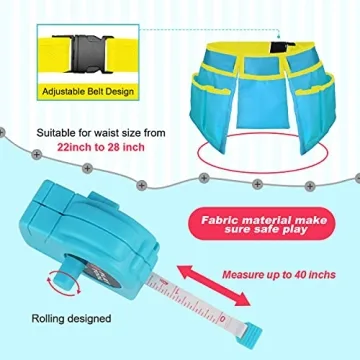 LOYO Kids Construction Toy Tool Set for Ages 3-7