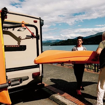 HYPERAX Iridium Kayak Rack for RV and SUV - Easy Install