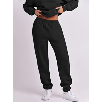 ANRABESS Women's Oversized Half Zip Sweatsuit Jogger Set