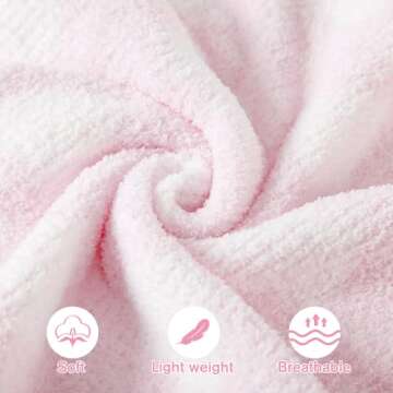 Little Grape Land Chenille Baby Blanket,Baby Blankets for Boys Gilrs Newborn,Soft Fuzzy Warm Swaddle Receiving Blanket Toddler Blanker for Crib Stroller Infant Nursery,40x30 Inches(Pink Hearts)