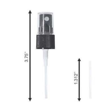 Holistic Oils Spray Tops for Essential Oil Bottles - 12 Essential Oil Spray Bottle Tops Oil Spray Tops Oil Mist Sprayer Replacement Pump Reusable Tops for 5 ml, 15 ml 20 ml Essential Oil Bottles