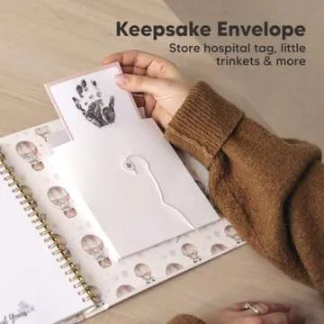 First 5 Years Baby Memory Book - Milestone Keepsake Album