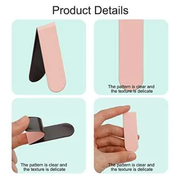 Magnetic Bookmarks Set of 15PCS - Colorful, Durable, Fun!