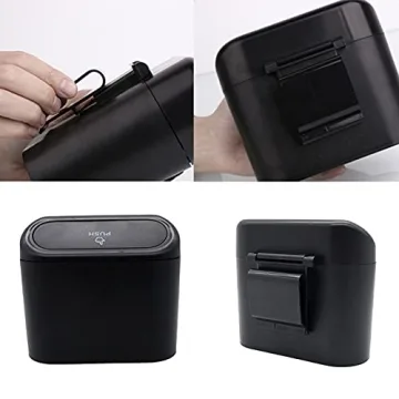 Car Trash Can Bin with Lid - Compact & Stylish Solution