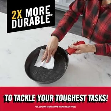 Brawny Tear-A-Square Paper Towels - Perfect for All Messes