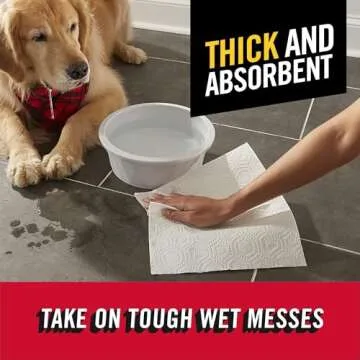 Brawny Tear-A-Square Paper Towels - Perfect for All Messes